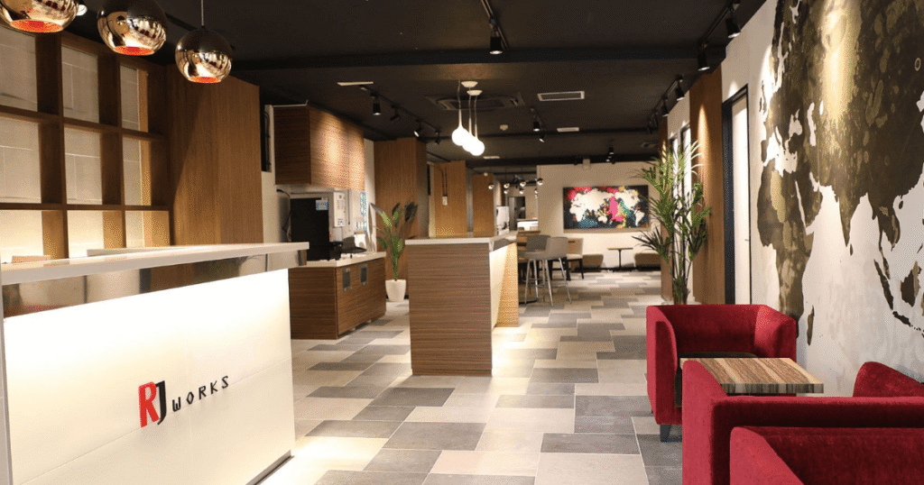RJ WORKSの店内画像